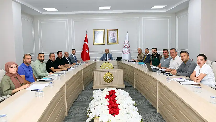 Adıyaman'da tarım arazilerinin korunmasına yönelik toplantı yapıldı