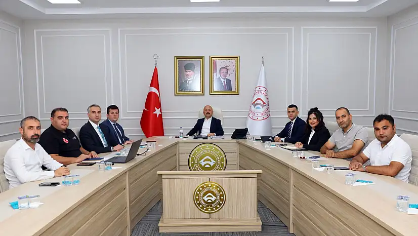 Adıyaman'da vali yardımcıları değerlendirme toplantısı gerçekleştirildi