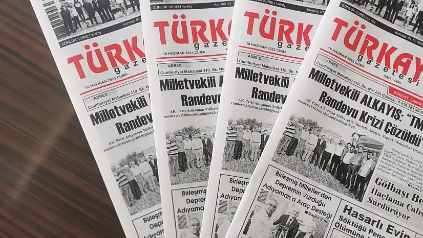 Adıyaman Türkay Gazetesi 26 yaşında!