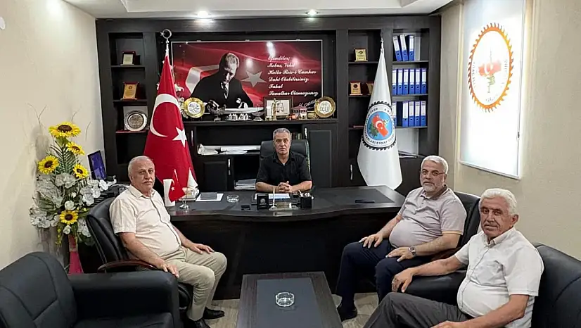 Başkan Kablan'dan Başkan Asnuk'a ziyaret