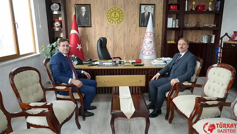 Başkan Korkut'tan İl Müdürü Tosun'a ziyaret