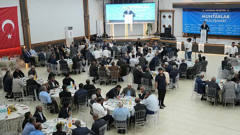 Başkan Tutdere muhtarlarla bir araya geldi