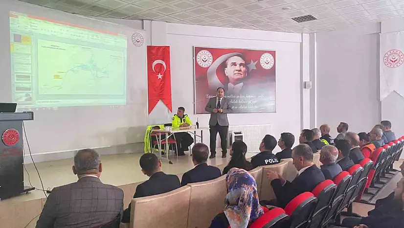 Besni'de kış tedbirleri toplantısı düzenlendi
