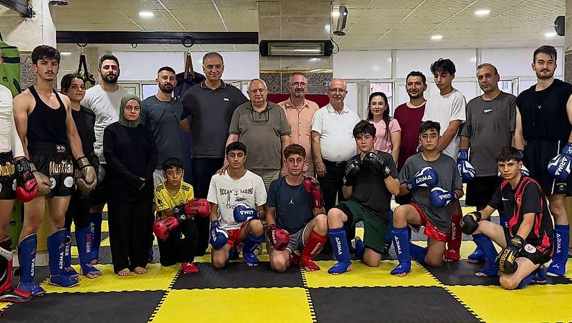 BEV Heyeti Fuat Akbaş Spor Kulübünü ziyaret etti