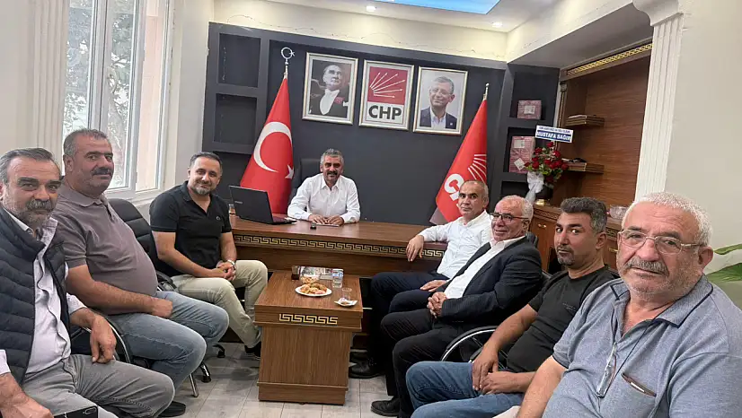 CHP İl Başkanı Doğan'dan Besni İlçe teşkilatına ziyaret