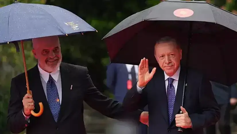 Cumhurbaşkanı Erdoğan Arnavutluk'ta