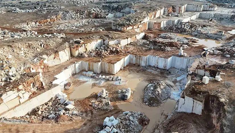 Deprem bölgesi Malatya'dan Çin ve Hindistan'a milyon dolarlık mermer ihracatı