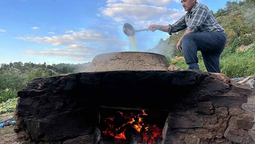 Ekinözü'nde bağ bozumu sonrası pekmez telaşı