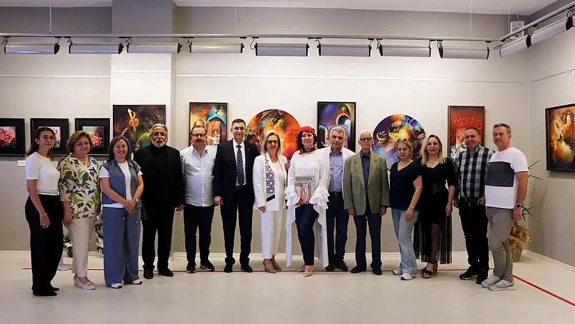 Fatoş Tatar Eker Sanko Sanat Galerisi'nde sergi açtı
