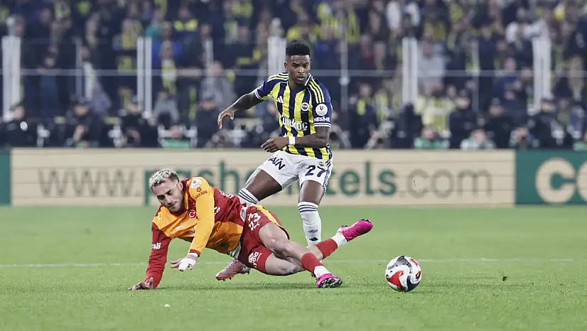 Fenerbahçe Galatasaray derbisinde kural hatası şoku