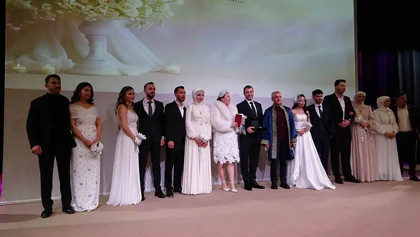 Gaziantep'te 14 Şubat'ta 62 çift evliliğe