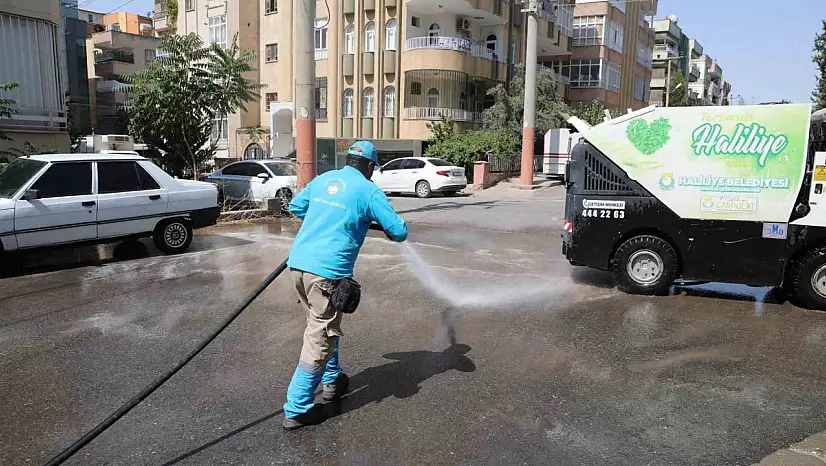 Haliliye'de temizlik seferberliği sürüyor
