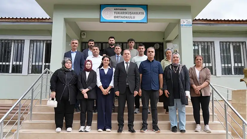 İl Müdürü Tosun Yukarı Kuşakkaya okulu öğrencileriyle bir araya geldi