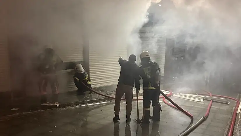 İşyeri yangını korkuttu