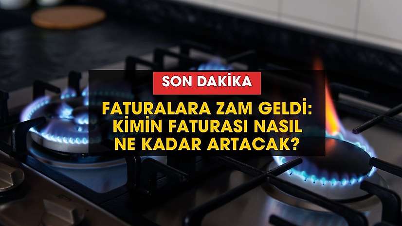 Kademeli fatura dönemi başlıyor! Kimin faturası nasıl ne kadar artacak?