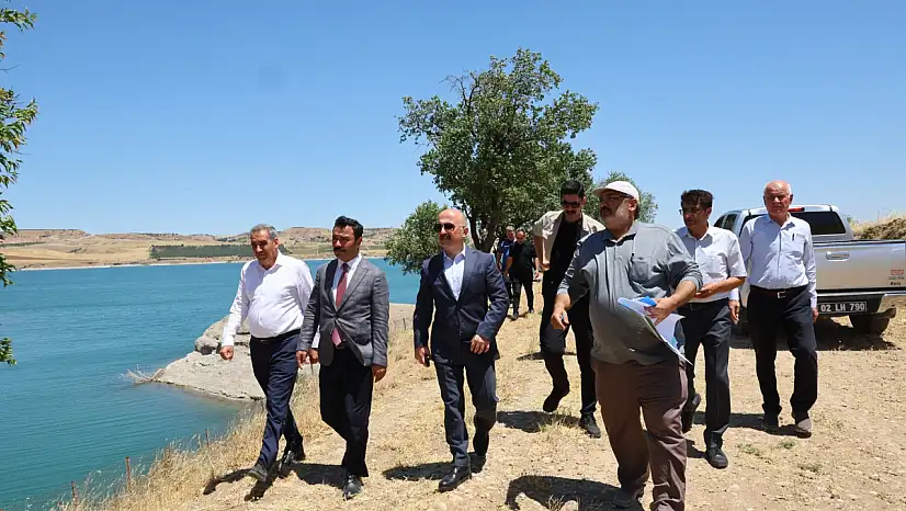 Kahta Sahil Yolunda çalışmalar devam ediyor