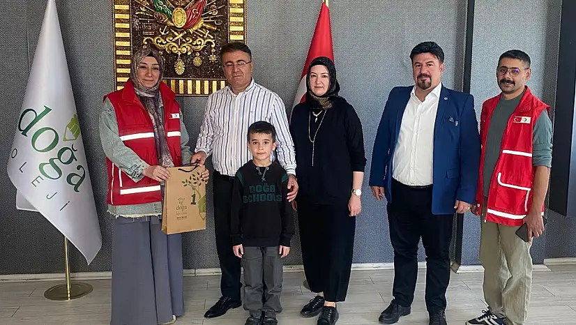 Küçük yüreklerden büyük iyilik