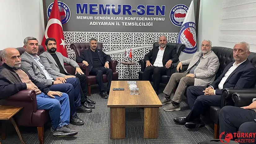 Milletvekili Mustafa Alkayış Memur-Sen il temsilciliğini ziyaret etti