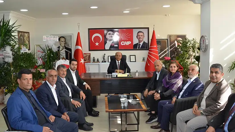 Muhtarlardan Başkan Acar'a ziyaret