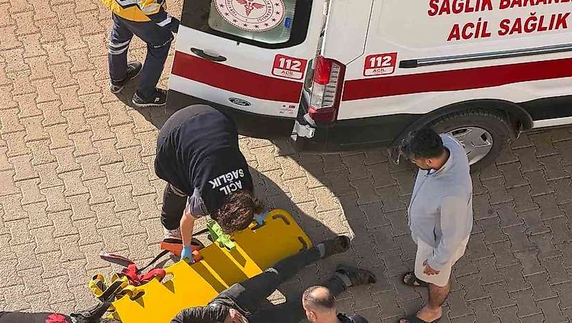 Otomobilin çarptığı yaya yaralandı