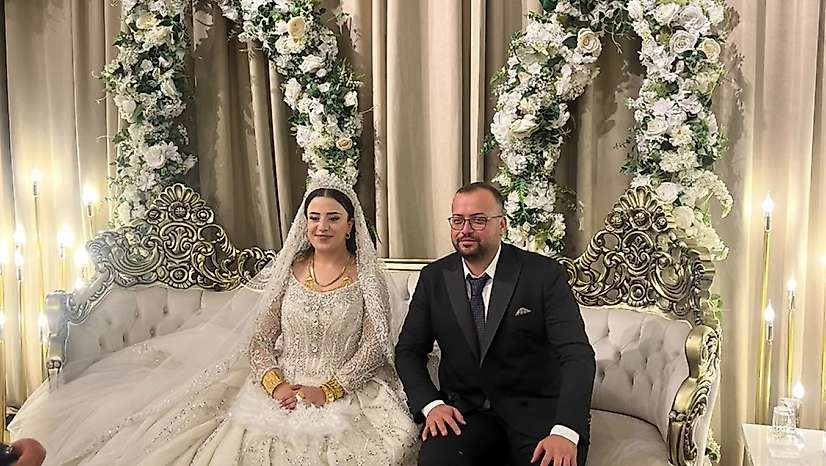 Şahin ve Taş ailelerinin mutlu günü