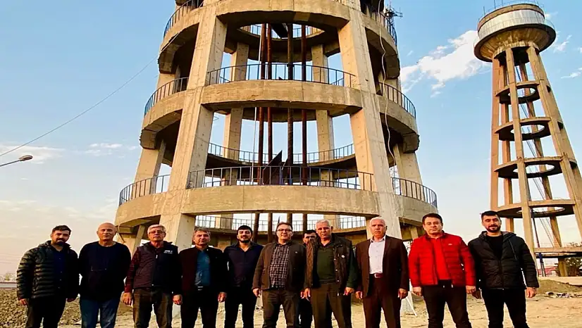 Samsat'ta 500 Tonluk su deposu hizmete girdi