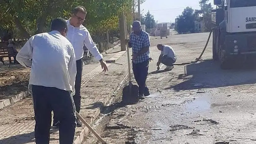 Samsat'ta kış hazırlıkları başladı