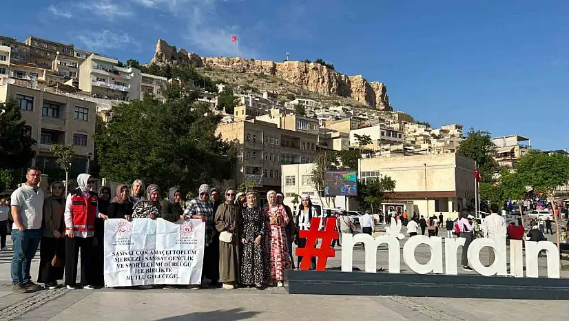 Samsatlı anneler kültür gezisinde eğlendi