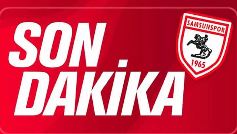Samsunspor'da o transfer iptal oldu