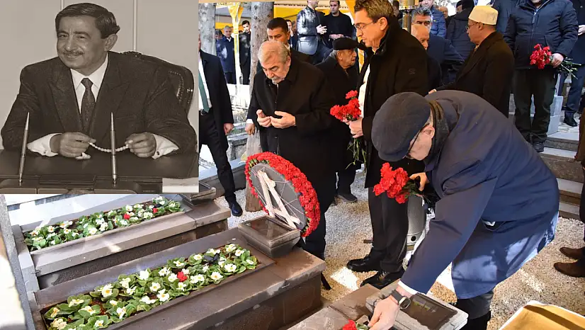 Sanko'nun Kurucusu Sani Konukoğlu, mezarı başında anıldı