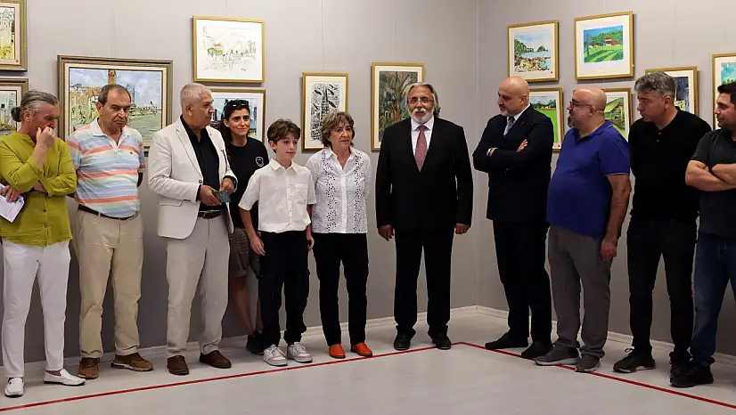 SANKO Sanat Galerisinde Anneanne- Torun Sergisi açıldı