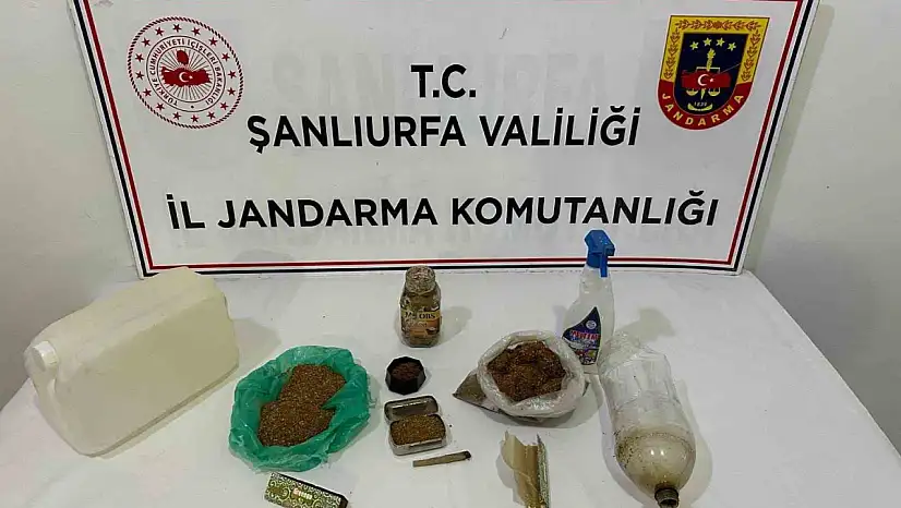 Şanlıurfa'da uyuşturucu operasyonu: 9 gözaltı