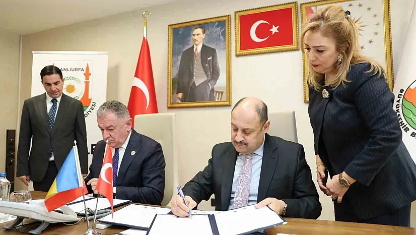 Şanlıurfa ile Romanya'nın Piteti kenti kardeş şehir oldu