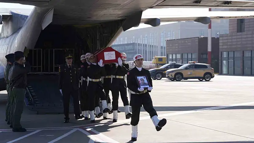 Şehit Piyade Er Eyüp Güner'in naaşı memleketi Gaziantep'te