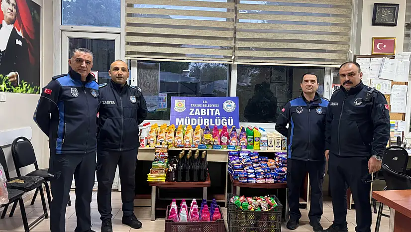 Tarsus Belediyesi'nden tarihi geçmiş ve hijyenik olmayan ürünlere geçit yok