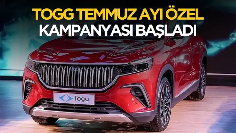 TOGG Temmuz 2025 sıfır faizli kredi kampanyası başlattı