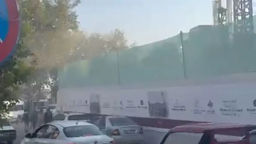 Ulucami Mahalle esnafından Toz tepkisi: Canımız gitti, kanser olup gideceğiz