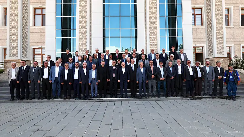 Vali Varol Muhtarları ağırladı