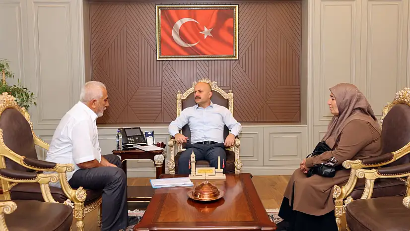 Vali Varol, vatandaşlarla bir araya geldi