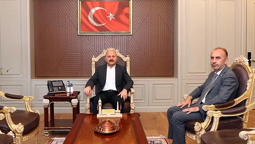 Rektör Keleş'ten Vali Varol'a ziyaret