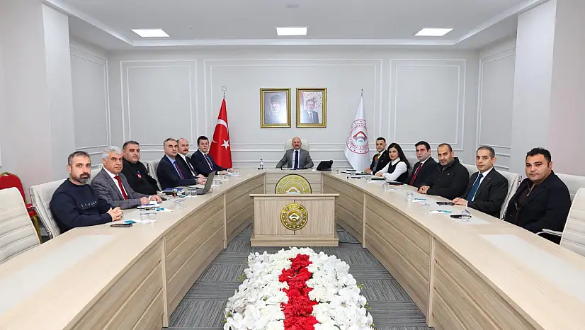 Vali Yardımcıları değerlendirme toplantısı yapıldı