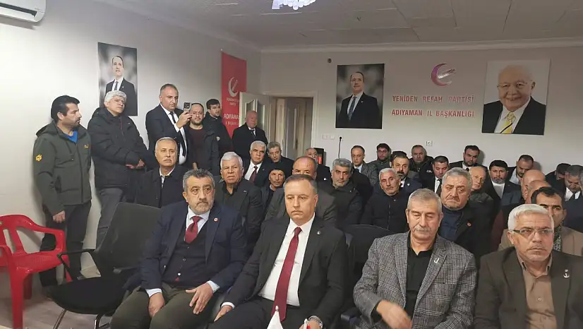 Yeniden Refah Partisi Ocak Ayı İl Divan Toplantısı gerçekleştirildi