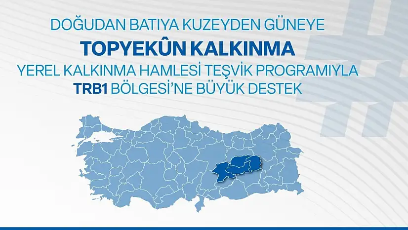 Yerel kalkınma hamlesi teşvik programı ile yatırımcılara 240 Milyon TL'ye kadar destek