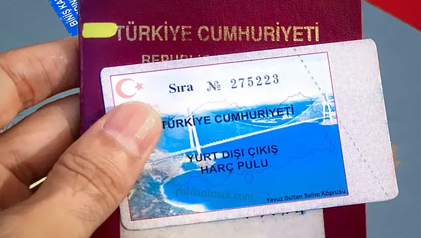 Yurt dışı çıkış harcı 1000 TL'ye yükseldi