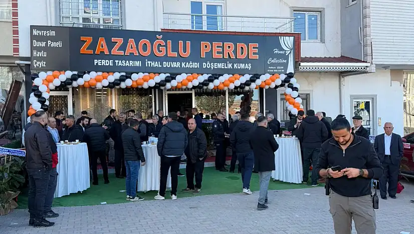 Zazaoğlu Perde ve Çeyiz Gölbaşı'nda Açıldı