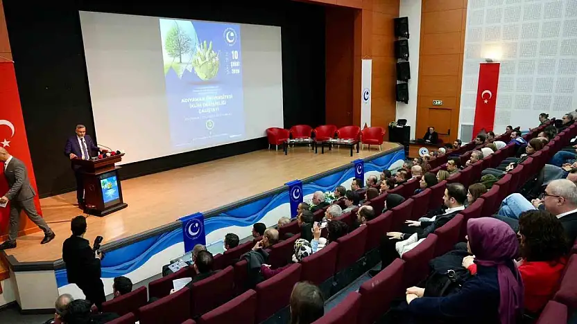 'Adıyaman'ı geleceğe hazırlamak' temalı iklim değişikliği çalıştayı düzenlendi