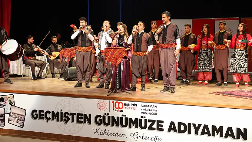 'Geçmişten Günümüze Adıyaman' ezgileri programı düzenlendi