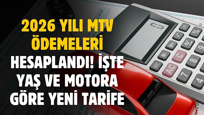 2026 MTV ödemeleri açıklandı! Yaş ve motoruna göre yeni ödeme tarifesi