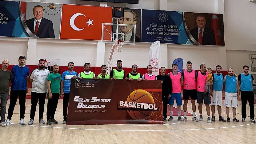 4. Kamu Spor Oyunları 3x3 Basketbol Turnuvası Kahta'da Tamamlandı