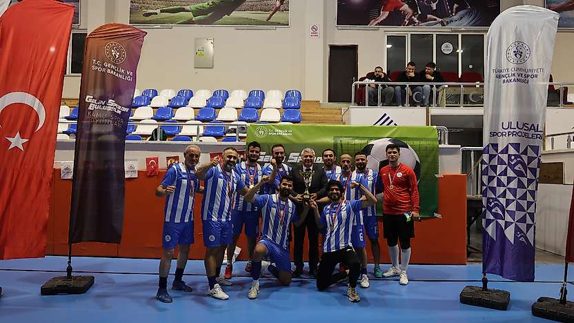 4. Kamu Spor Oyunları Futsal Turnuvası'nda Şampiyon Adıyaman Belediyesi